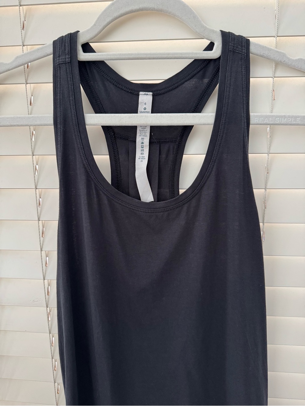 Lululemon Love Tank Pleated Black - Picture 3 of 7